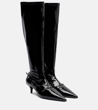 Patent leather knee-high boots  | Magda Butrym