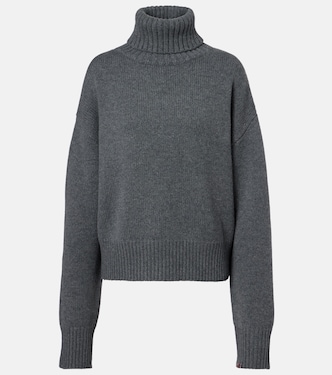 Jersey de cuello alto N° 434 Crop Xtra | Extreme Cashmere
