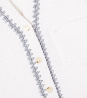 x Guest in Residence Lyndon striped cashmere cardigan | Bonpoint
