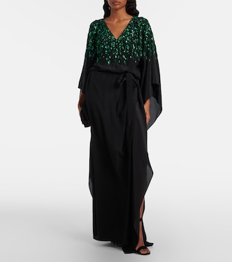 Sequined silk gown | Roberto Cavalli