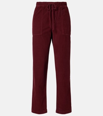 Cotton corduroy pants | Velvet