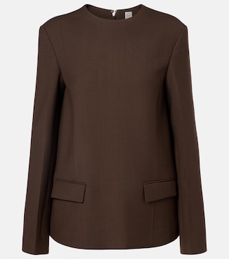 Top Pocket en crêpe | Toteme