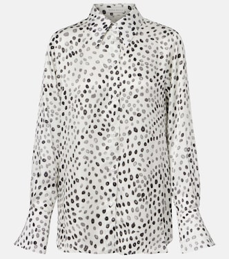 Printed satin blouse | Nina Ricci
