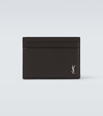 Porte-cartes Cassandre en cuir | Saint Laurent