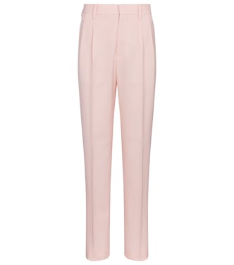 High-Rise-Hose Julien aus Wolle | Stella McCartney