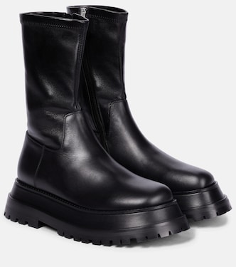 Leather ankle boots | Burberry
