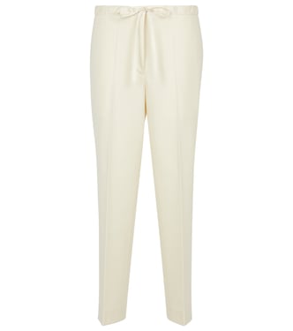 Wool-blend drawstring pants | Jil Sander