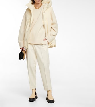 Wool-blend drawstring pants | Jil Sander