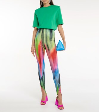 Leggings a vita alta con staffe | The Attico