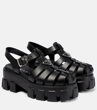 Monolith platform sandals | Prada