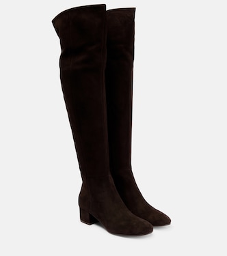 Botas mosqueteras Rolling de ante | Gianvito Rossi
