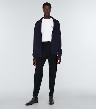 T-shirt brodé en coton | Berluti