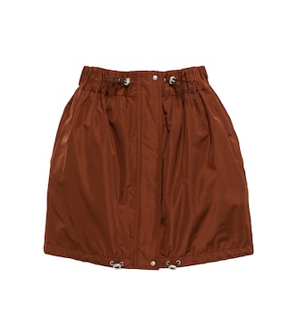 Minifalda globo con cordón ajustable | Tod's