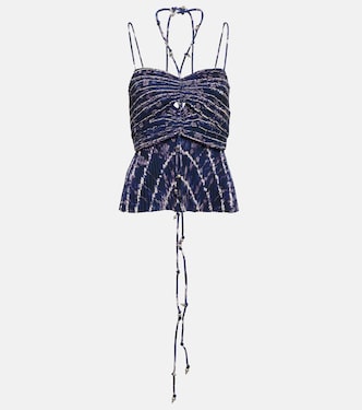 Top Justin con cuello halter | Altuzarra