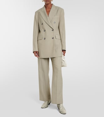 Blazer doppiopetto in misto lana | Acne Studios