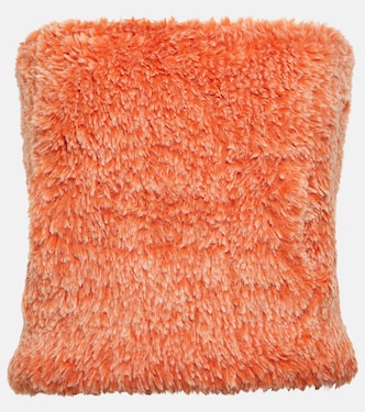 Top bustier en shearling synthétique | JW Anderson