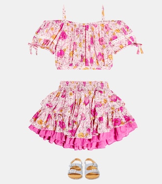 Top Bonny à fleurs | Poupette St Barth Kids