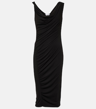 Vestido midi Fifi de jersey | Velvet