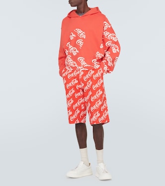 Bermuda in canvas di cotone con stampa | ERL