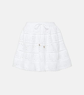 Falda pantalón Angela de algodón | Melissa Odabash
