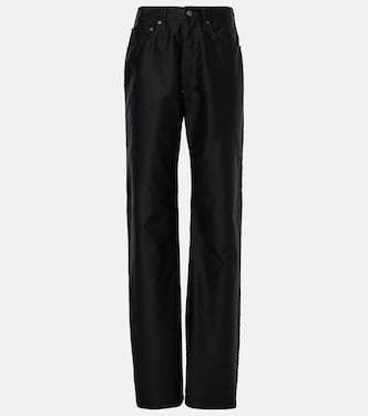 Coated high-rise wide-leg jeans | Maison Margiela