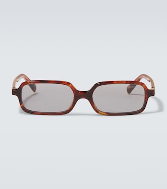 Logo rectangular sunglasses | Miu Miu