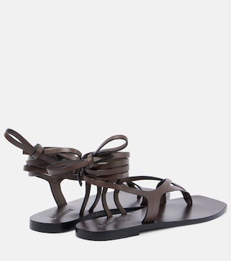 Rita leather thong sandals | A.Emery