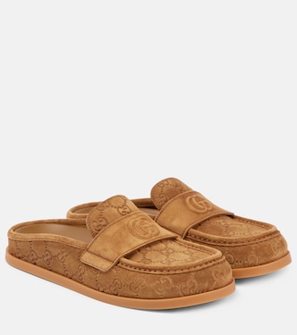 Celia GG suede mules | Gucci