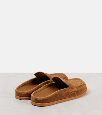 Mules Celia GG in suede | Gucci