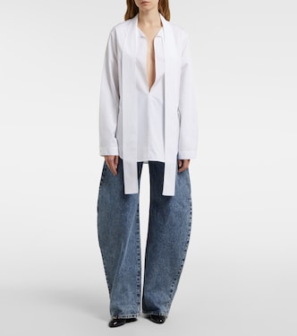 Blusa Scarf in cotone | Alaïa