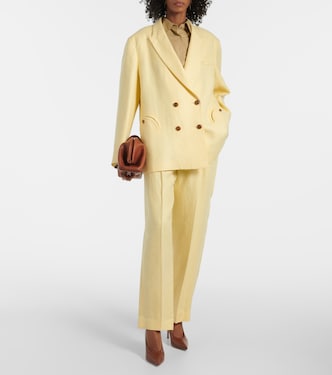 Pantalon droit Clarity Fox en lin | Blazé Milano