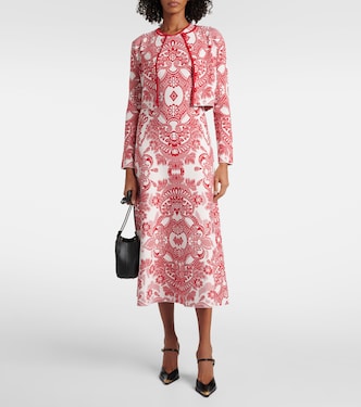 Cardigan raccourci à motif cachemire | Etro