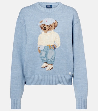 Jersey Polo Bear de algodón en intarsia | Polo Ralph Lauren