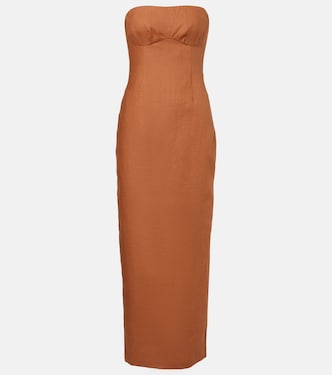 Evalita linen maxi dress | SIR
