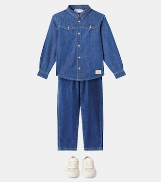 Jared denim shirt | Bonpoint