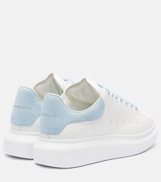 Oversized leather sneakers | McQueen