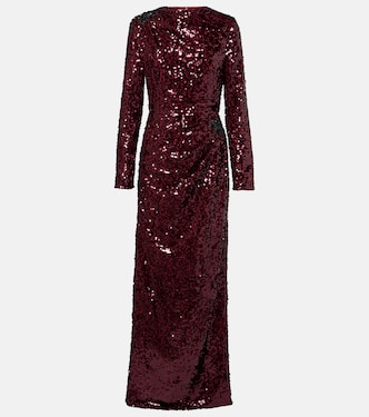 Draped sequined gown | Erdem