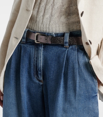 Gürtel aus Leder | Brunello Cucinelli