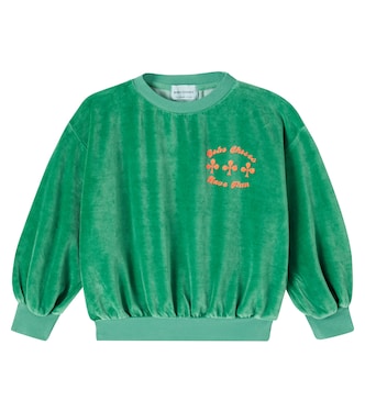 Felpa Have Fun in velluto di cotone  | Bobo Choses