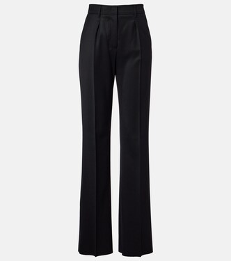 Cannes virgin wool straight pants | Max Mara