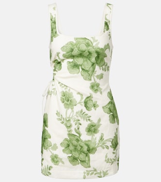 Robe Gardella en lin à fleurs | SIR