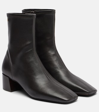 Ankle Boots Stretch aus Leder | Tory Burch