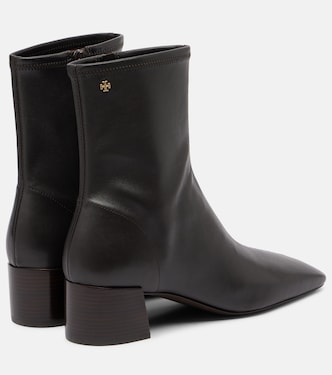 Ankle Boots Stretch aus Leder | Tory Burch