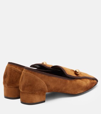 Showtime 30 suede loafer pumps | Herbert Levine