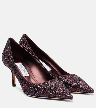 Love 65 glitter pumps | Jimmy Choo