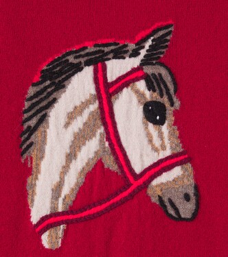 Jason cashmere jacquard sweater | Bonpoint