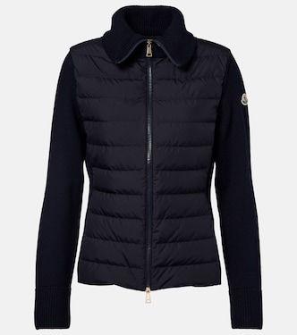 Paneled quilted down jacket | Moncler