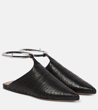 Convertible leather flats | Alaïa
