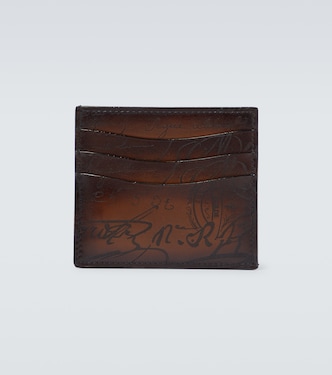 Kartenetui Bambou Scritto aus Leder | Berluti
