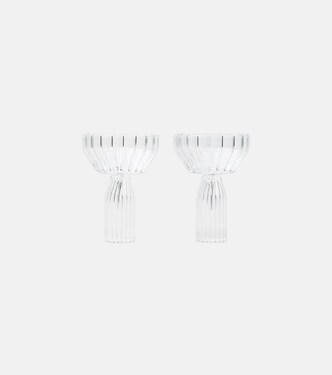 Margot set of 2 champagne coupe glass | Fferrone Design
